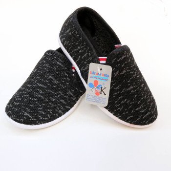 Giày trẻ em len xanh  A16Len-6